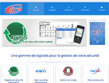 Tablet Screenshot of cara.fr